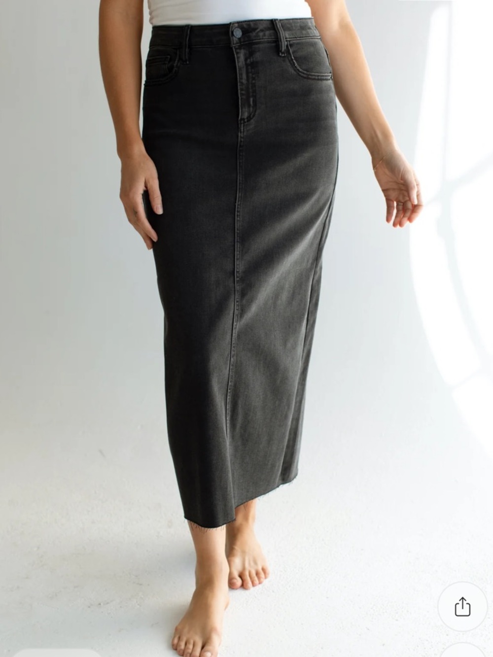 Carly Jean Taylor vintage denim skirt